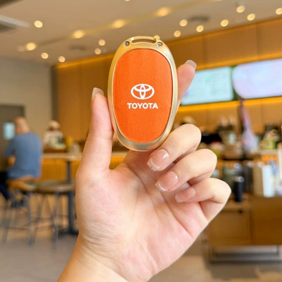 Car key bag, Key Cover, Specifically for Bozhi - type-a-hermes-orange-single-key-case