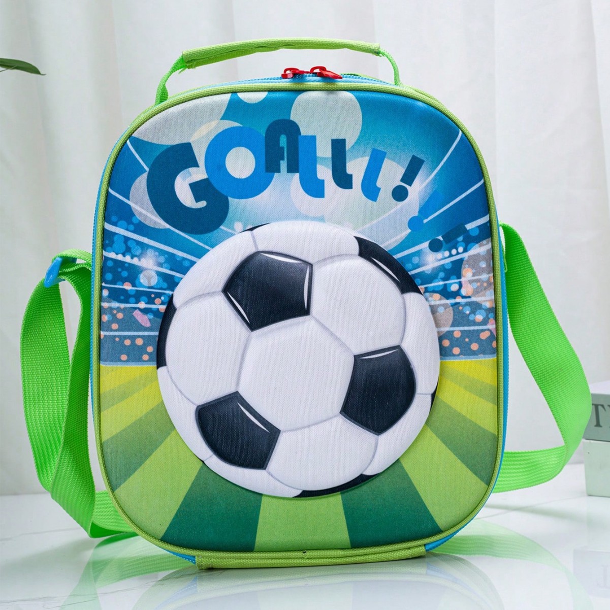 Nuevo paquete de aislamiento de dibujos animados 3D transfronterizos bolsas de bento portátiles para niños bolsas de hielo plegables bolsas de aislamiento de dibujos animados estudiantes caja de almuerzo