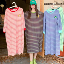 2022�ǹ�ɫ��ͨ�l�yС���^���L��˯ȹ���ɴ�a˯��Ů�ﶬ���Ҿӷ�