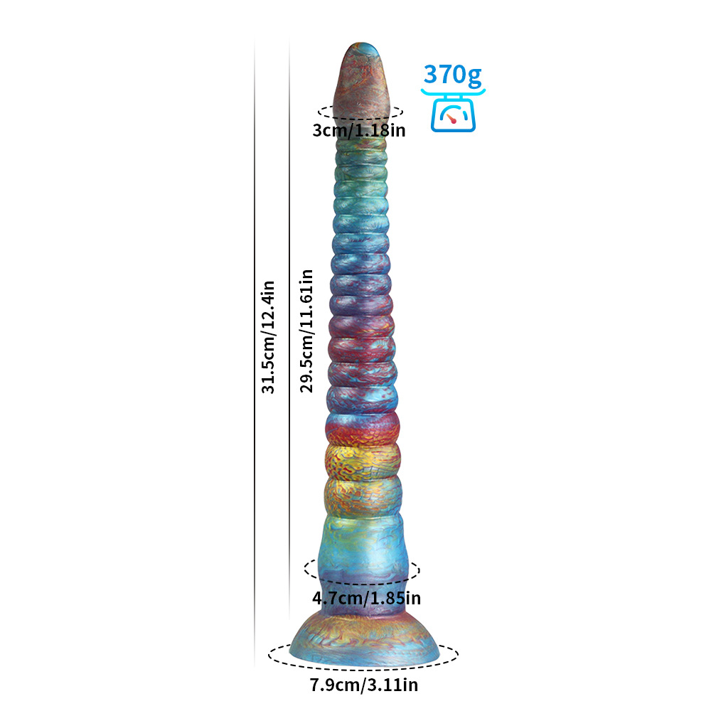 Productos femeninos del sexo adulto simulación tentáculo anal plug SM juguetes sexuales luminoso líquido de silicona de nuevo corte en forma de enchufe anal