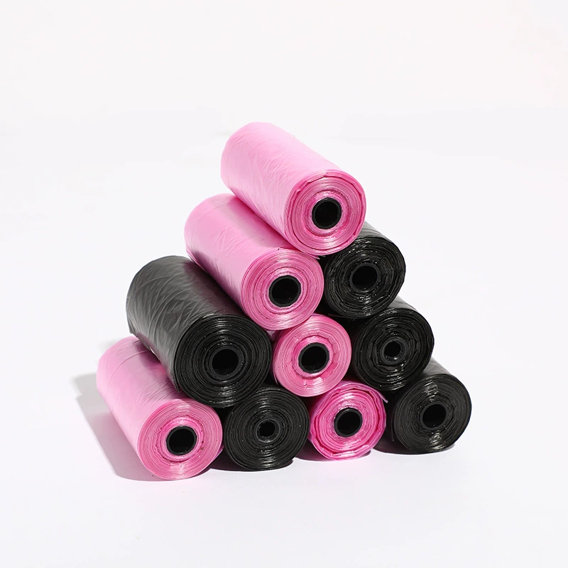 Пакеты для уборки за собаками на улице, толщина 1,5 мм, для гигиены и ухода за собаками, автомобильные мусорные пакеты, портативные