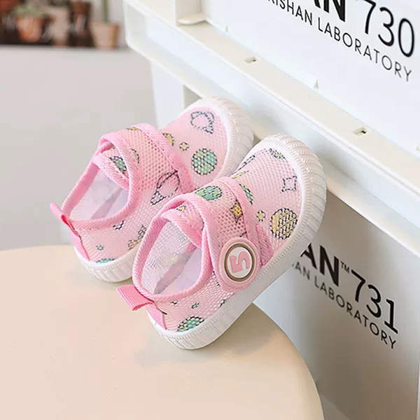Pink 2239 mesh shoes