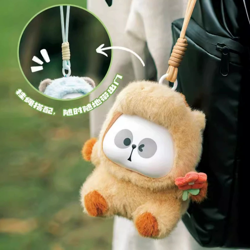 Genuine doll, cute plush toy, pendant, panda
