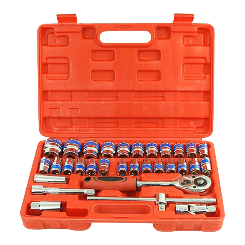 Helmet, tools set
