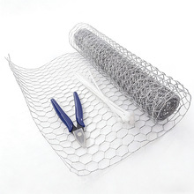 镀锌铁丝网菜地大棚防护网铁路驱鸟网养羊网鸡笼网浸塑六角铁丝网