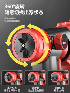 ♔ Electric Spray Paint Gun Paint Sprayer Household Small Lithium Battery High Atomization Spray Can Latex Paint God