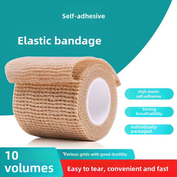 Non-Woven Elastic Self-Adhesive Bandage Ankle Pet Elastic Sports Finger Protection Bandage Wholesale Sports Bandage