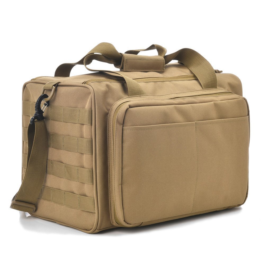 600D Tactical Army Fan Bag Outdoor Pistol Bag Water-repellent Handbag Sport Shoulder Multi-functional Camouflage Storage