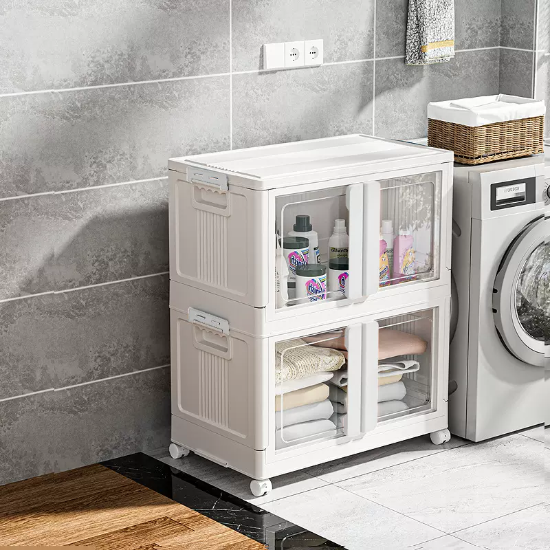 55cm免安装收纳柜储物柜家用儿童衣柜婴儿衣服置物柜鞋柜收纳箱子