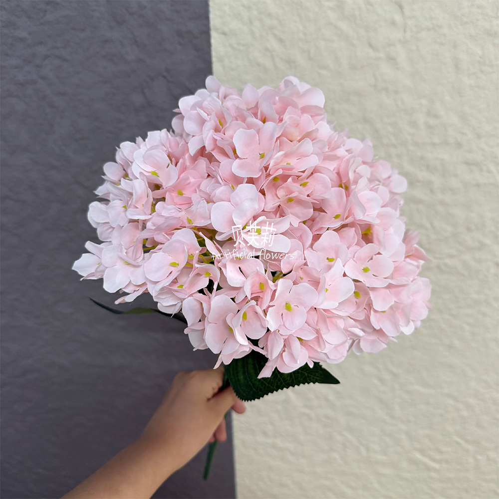 프렌치 플로럴 수국-라이트 핑크