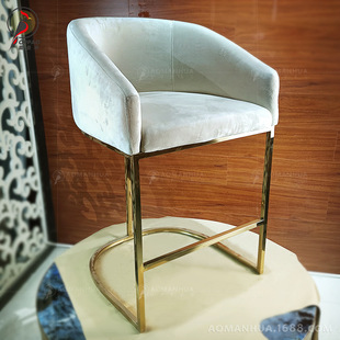 Metal swan stainless steel for leisure for hotel, simple and elegant design, custom-made