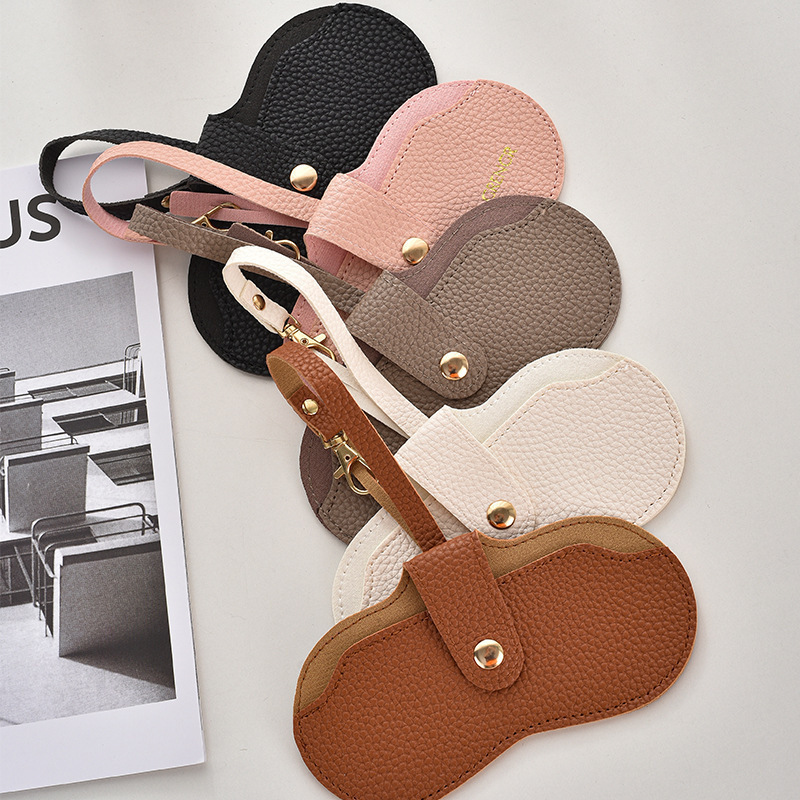 Hanging Bag Glasses Bag Japanese Glasses Storage Bag Anti-Pressure Portable Sunglasses Storage Box Storage Bag Sunglasses Storage