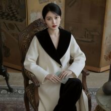 �OӋ��ײɫ�z�q�I�L����ë����Ů�ﶬ�¿���|�@��ë������ NX044