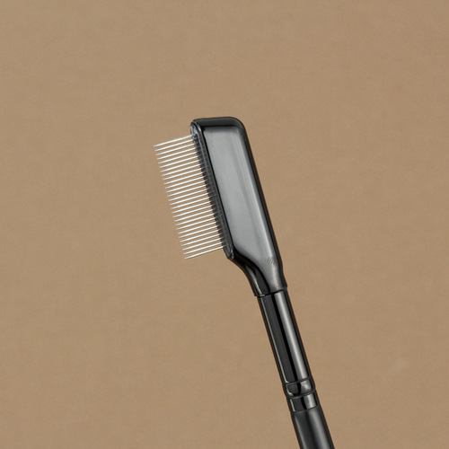 Eyelash steel comb, ruler, steel needle, eyelash brush, eyebrow brush, eyebrow trimming comb, real and false eyelashes, makeup brush, beauty tools, water willow wood
