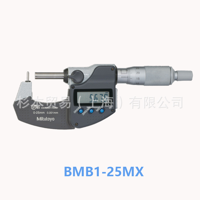 MITUTOYO三丰395系列 单柱/球面壁厚千分尺BMB1-25MX/340-251-30