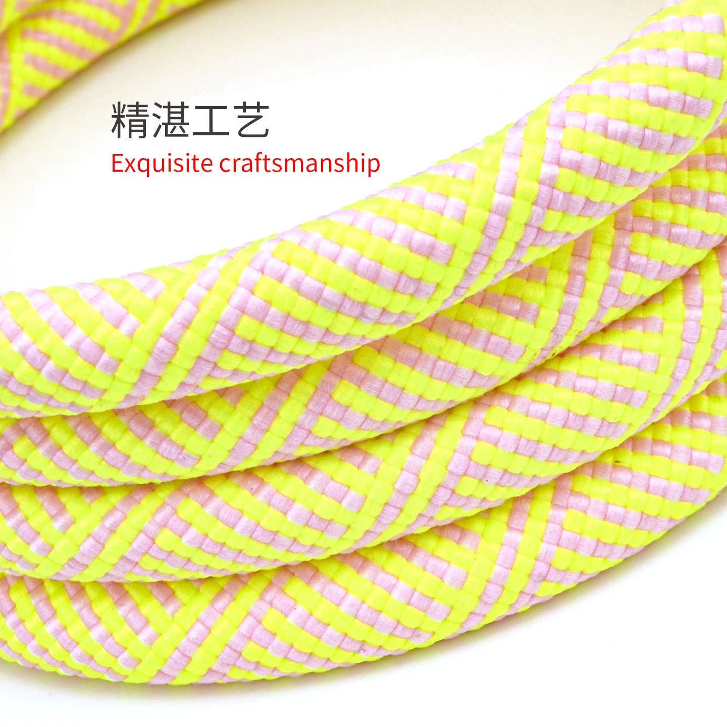 Woven bag, short mobile phone, strap, (Physicals), 8mm, polyester, DIY