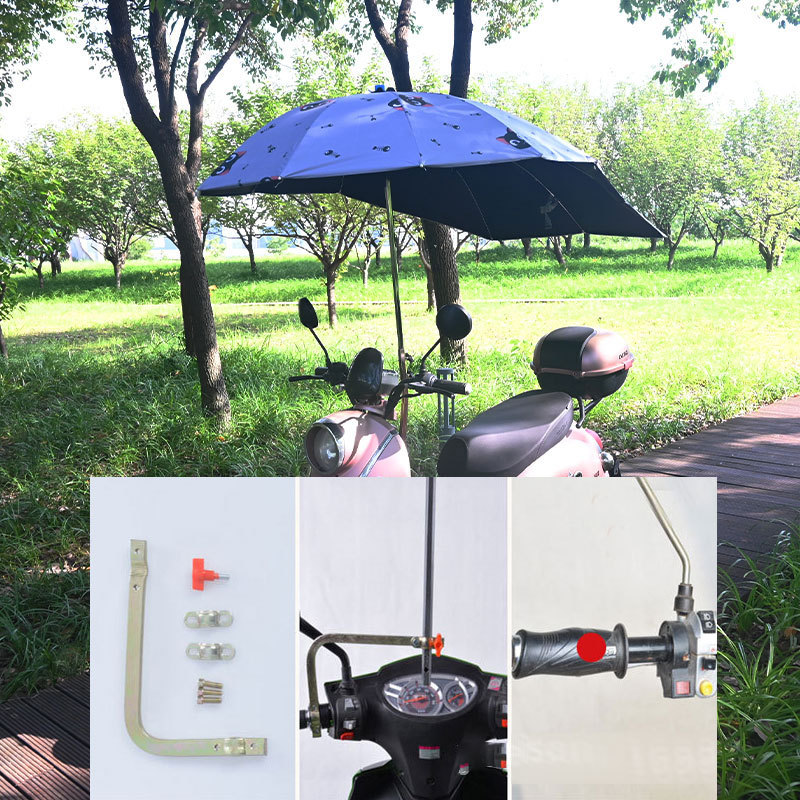 Paraguas para automóviles eléctricos, paraguas para motocicleta, paraguas de lluvia, paraguas de lluvia para automóviles eléctricos, paraguas de sombrilla desmontables, paraguas para automóviles eléctricos