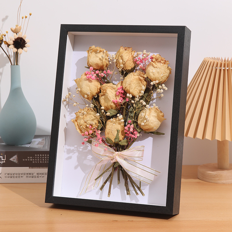 Custom-made three-dimensional hollow specimen frame 8 inch 10 inch diy handmade butterfly insect clay dried flower photo frame A4 picture frame Custom-made three-dimensional hollow specimen frame 8 inch 10 inch diy handmade butterfly insect clay dried flower photo frame A4 picture frame