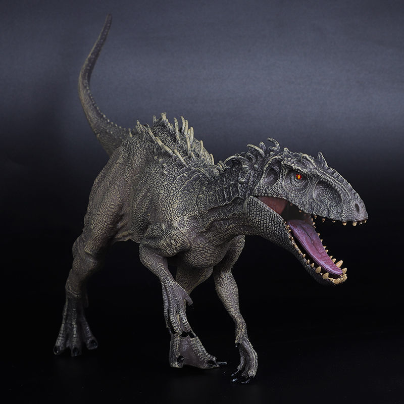 地摊仿真恐龙暴虐霸王龙模型手办硬质实心龙摆件儿童玩具男孩礼物|ms