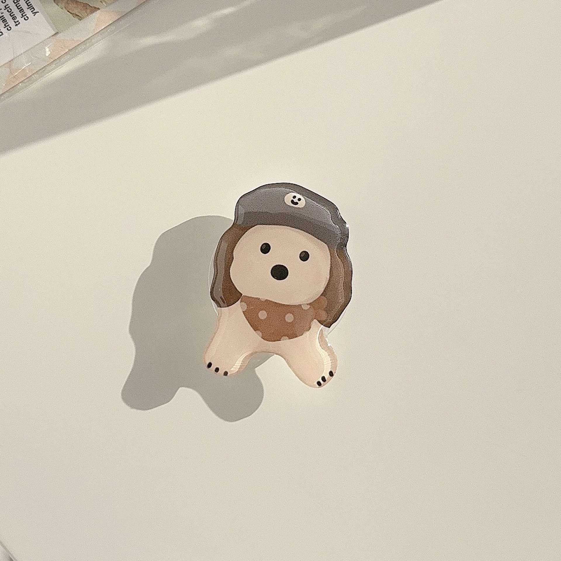 韓系ins犬熊スタンドアニメ伸縮折り畳みかわいい動物はリンゴ華為怠け者スタンドを適用する