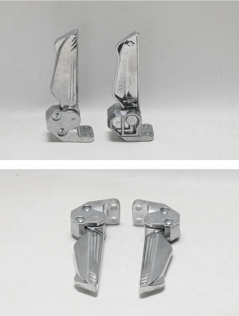 Thickened Aluminum Alloy Folding Footrest for Electric Vehicles, Suitable for Zhanlang Electric Bikes, Thickened Folding Footboard