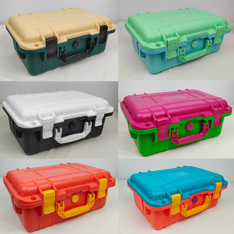 Caja impermeable de color Caja de embalaje de drones Caja de protección de seguridad Caja de embalaje de instrumentos electrónicos Caja de revestimiento EVA