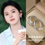 小众简约百搭925耳扣