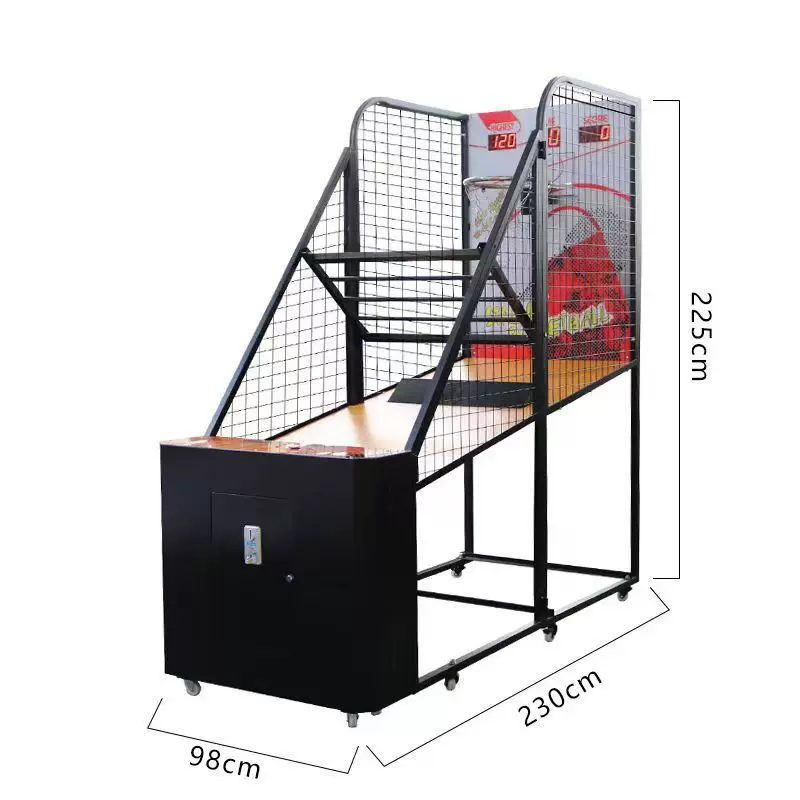 布努托普通篮球机电子投篮机成人扫码投币篮球框电玩城游艺机设备