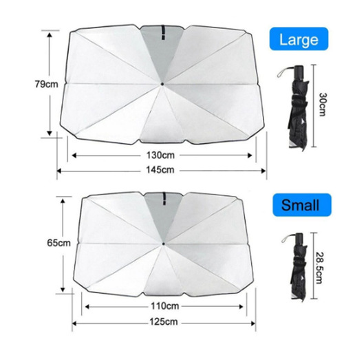 Car sunshade, sun protection and heat insulation parasol, car windshield sun visor, car sunshade