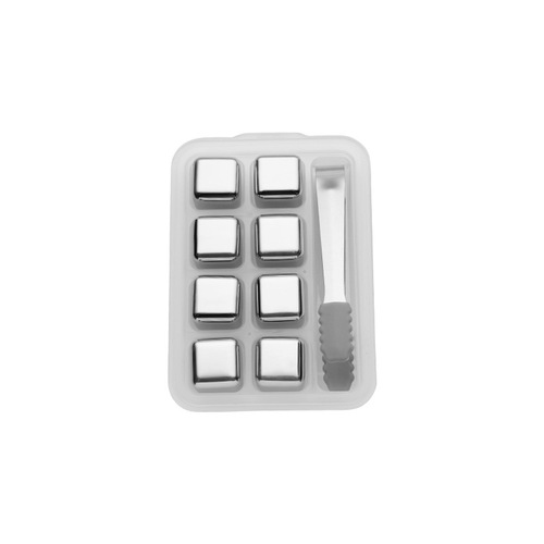 Metal ice tartar, bar whiskey chilled wine, quick-frozen ice balls, ice cubes, promotional 304 stainless steel ice cubes
