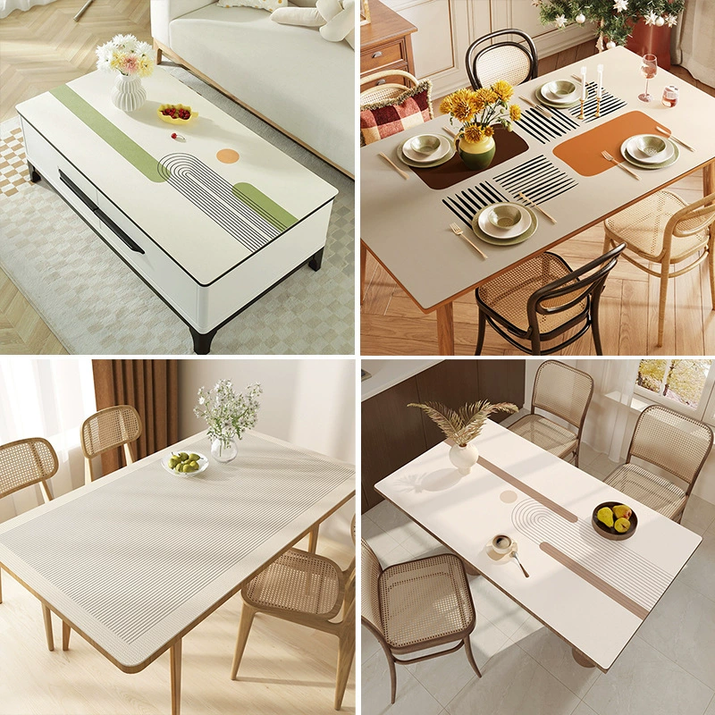 Waterproof glass table table mat PVC, high-quality style