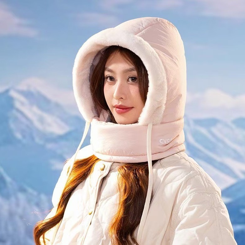 플러스 벨벳 따뜻한 북동부 귀 보호 레이 펭 모자 남성 야외 스키 귀 보호 원피스 모자 여성 승마 바람 보호