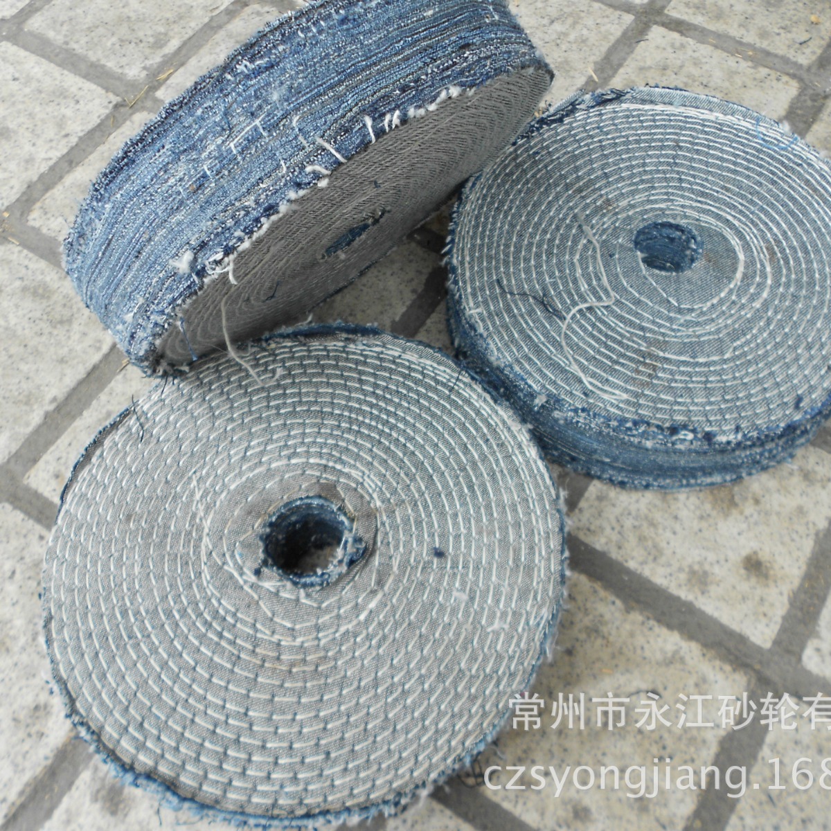 牛仔布轮150*40*32孔 抛光轮 布轮 抛光材料 磨料磨具 各规格