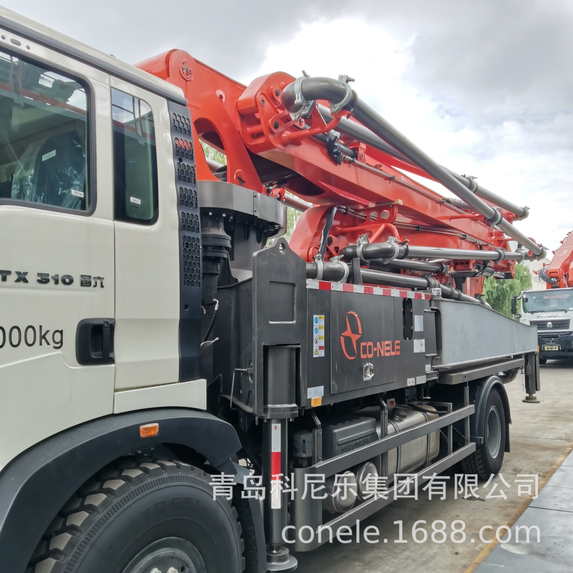 新疆40米泵车混泥土泵车 中联天泵 38米混凝土泵车 重汽天泵 泵车