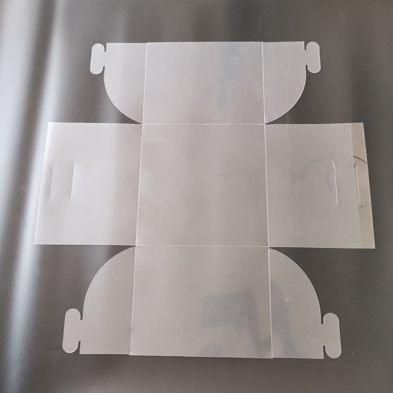 Borde de la torta 3/4/6/10/12 pulgadas de una sola capa de doble capa de tres capas de cuatro capas especial mayor borde de la caja de la torta transparente