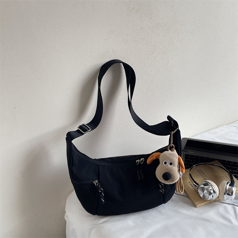 Oxford Fabric Dumpling Bag For Women 2026 New Trendy Sporty Casual Shoulder Bag Versatile Popular Crossbody Travel Crescent Bag - Thumbnail 7