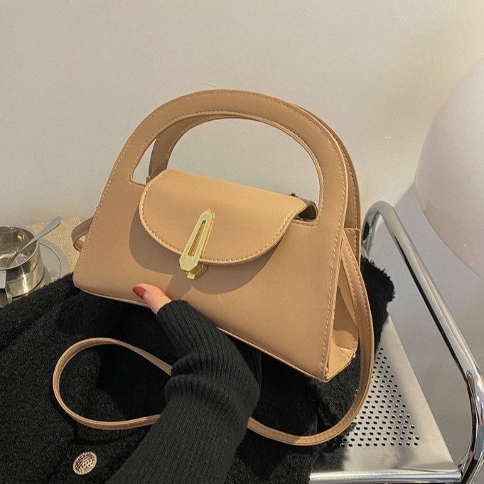 Borsa di fascia alta da donna Estate 2023 New Texture Niche Design All-match Borsa da donna a tracolla estiva nera_voghion.com