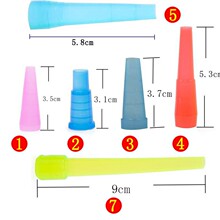 定制阿拉伯水烟嘴跨境加长吸嘴水烟配件shisha一次性塑料咬嘴吸嘴