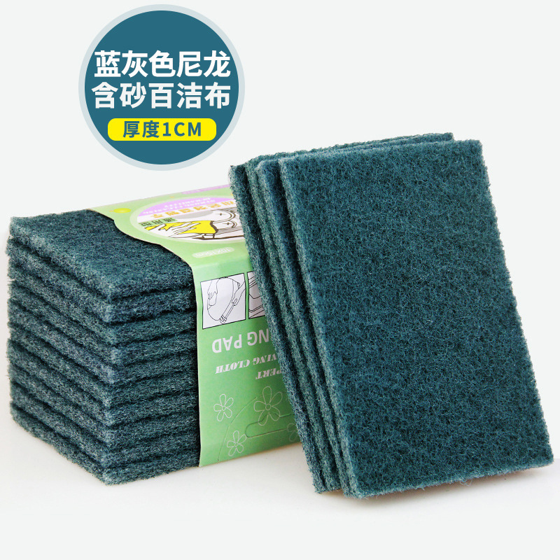 Nylon esmeril fregado pad tecnología de molienda cepillo olla eliminación óxido limpieza cocina trapo toalla fabricante image 9