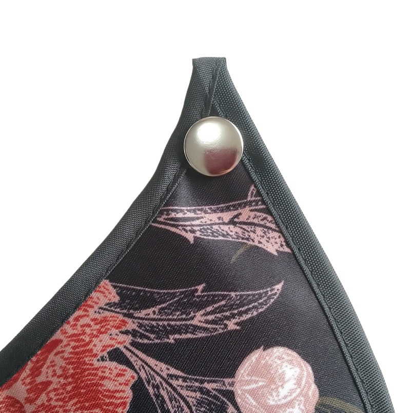 Suministro transfronterizo de ancianos babero de comida Toalla de saliva babero adulto moda en stock fábrica de Ventas Directas logotipo imprimible