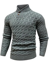 A 13391 Fashion Round Neck Slim Fit Sweater ʱ������ë��