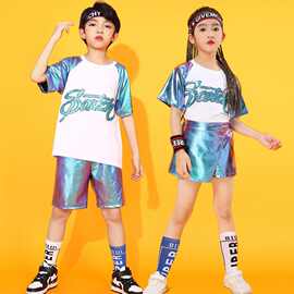 少儿童六一入场式拉拉队小学生团体爵士舞体操走秀舞台表演服