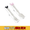 Tableware, foldable handheld set, chopsticks, 3 piece set, Birthday gift