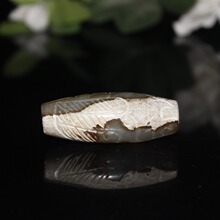 欧美跨境清晚期天然老岫玉清代老玉琮吊坠勒子珠宝玉器首饰diy