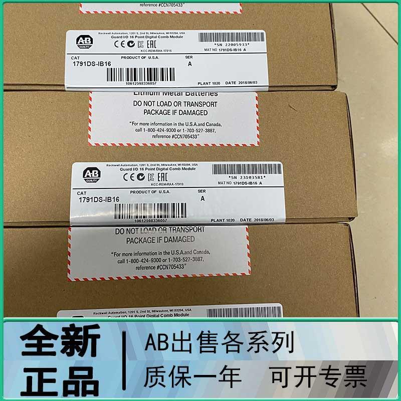1791DS-IB16 罗克韦尔AB 全新 现货 1791DSIB16