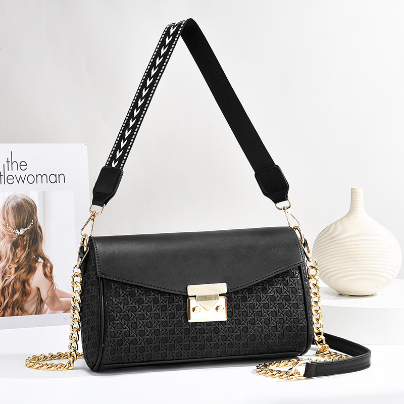 Elegante gestructureerde kleine vierkante dames schoudertas_voghion.com