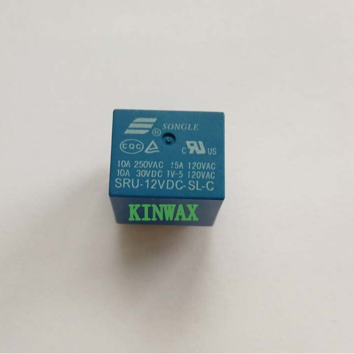 SRU- 05 12 24VDC-SL-C 5V 12V 24V 10A 5脚 松乐继电器 元器件