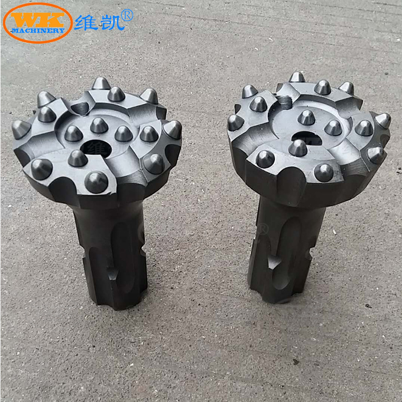 廠家直供俄羅斯越南礦山采石鑽孔P110沖擊器鑽頭BMK5鑽機潛孔鑽頭