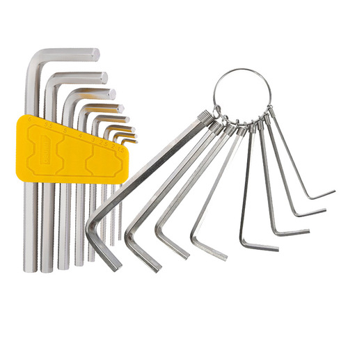 Gettle DL230008 hex wrench set screwdriver tool set, including 6 hex industrial-grade hex wrench