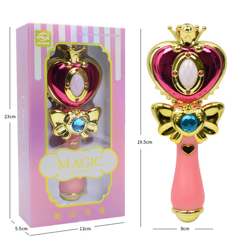 Light and sound effect magic wand girl toy cartoon flash wand light wand luminous small toy street stall toy